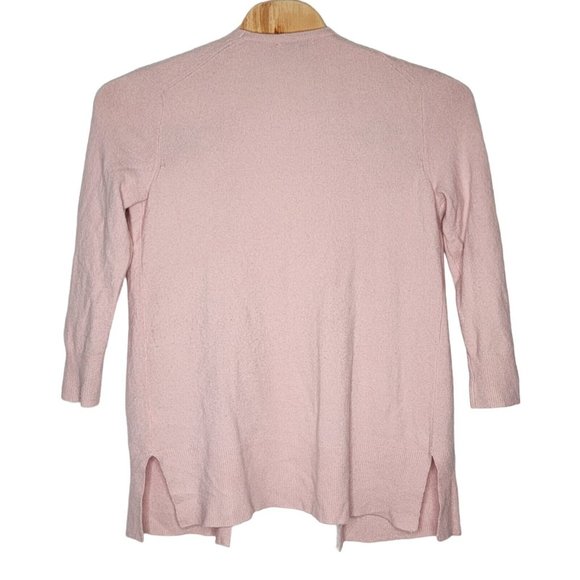 Madewell Small S Baby Pink Open‎ Wool / Alpaca Blend Pockets Women's Sweater - Picture 2 of 4